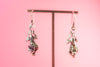 Sterling Silver Dangle Monkey Earrings