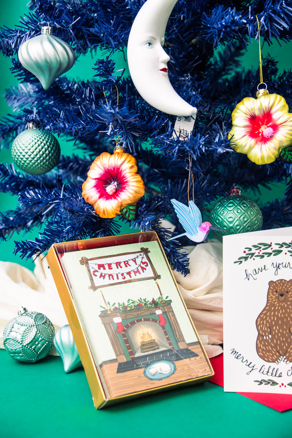 By the Fire Boxed Holiday Cards