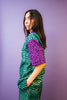 Artsy African Print Notched Collar Bowling Shirt Size: 2XL