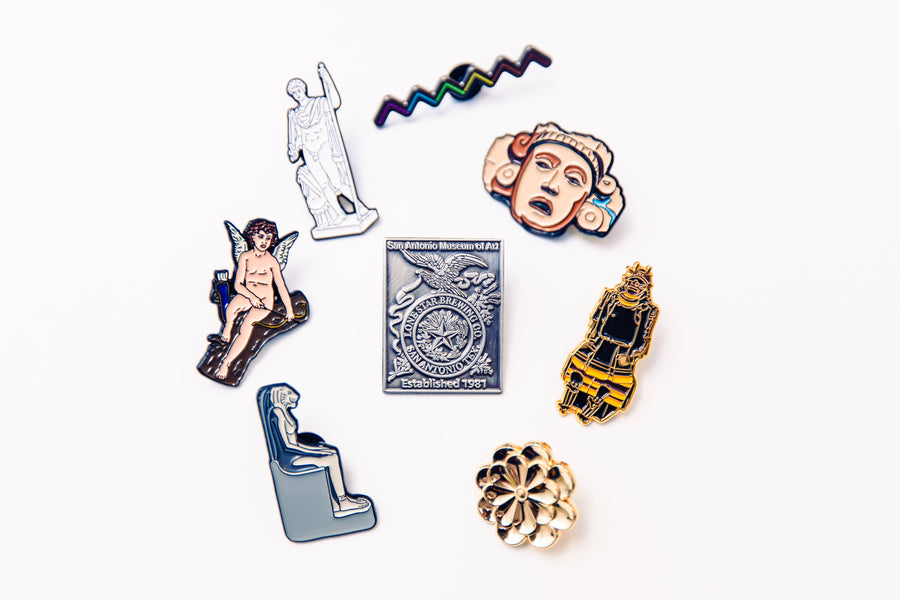 SAMA Rosette Relief Enamel Pin