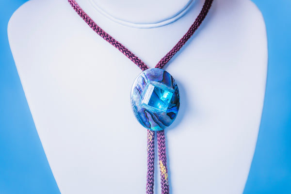 Larry Bell Inspired Resin Bolo