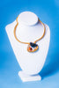 Larry Bell Inspired Vintage Choker Necklace