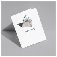 So Proud of You Greeting Card