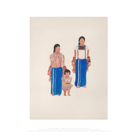 Print: Carlos Merida - Tzeltzales of the State of Chiapas