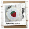 DIY Kit Strawberry Cross Stitch