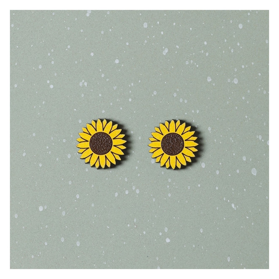 Sunflower Stud Earrings