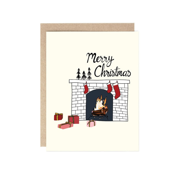 Warm Christmas Single Holiday Card