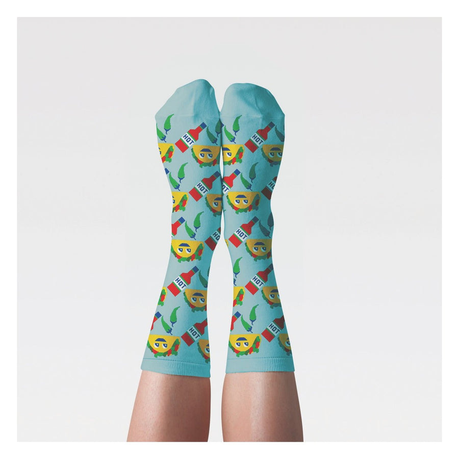 Women's Taco Crew Socks