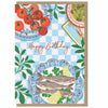 Sardines Birthday Greeting Card