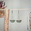 Turquoise Sun Burst Earrings
