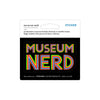 Museum Nerd Classic Sticker