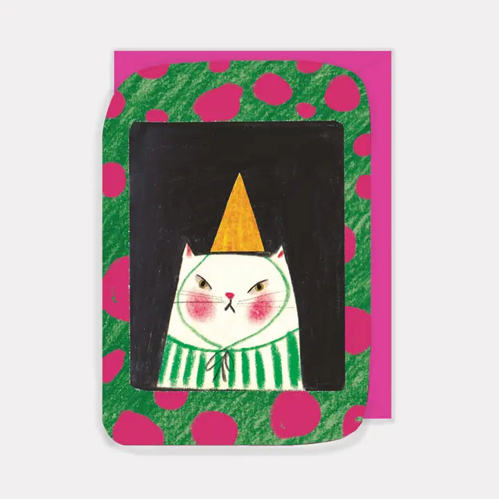 Cat Birthday Greeting Card