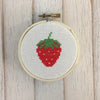 DIY Kit Strawberry Cross Stitch