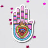 Sacred Heart in Hand Sticker
