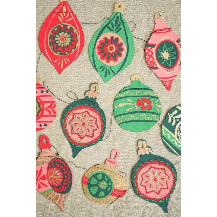 Baubles Sewn Garland