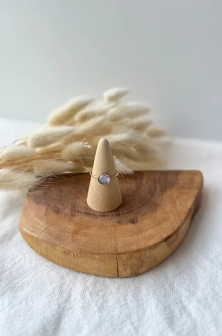 14kt Gold-Fill Japanese Washi Paper Ring Size: 7