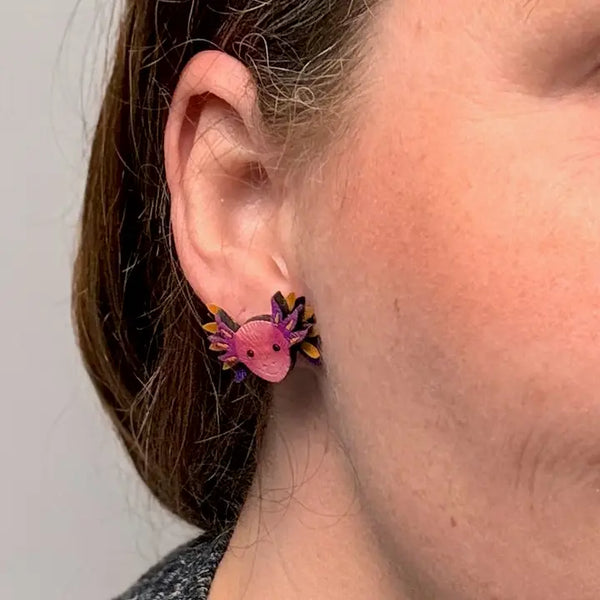 Axolotl Earrings