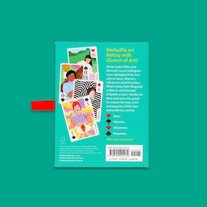 Queen of the Arts: Women Artists Book and Playing Cards