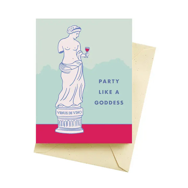 Goddess Birthday Greeting Card