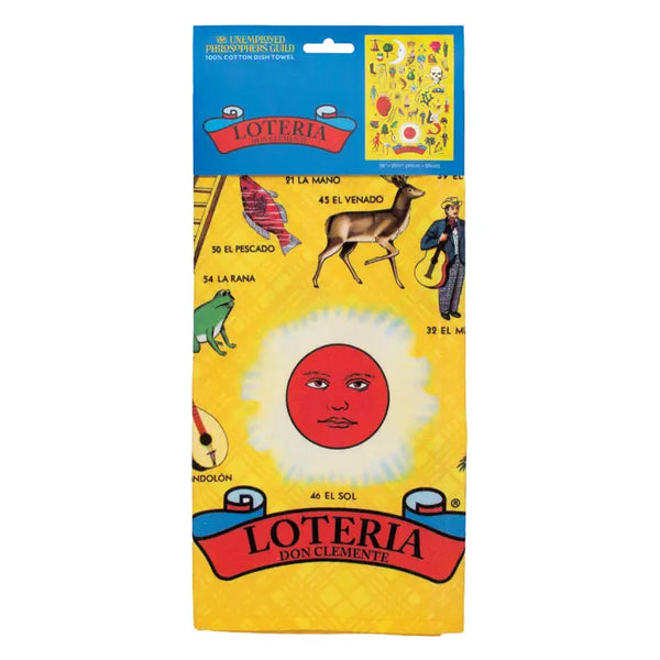 Loteria Tea Towel