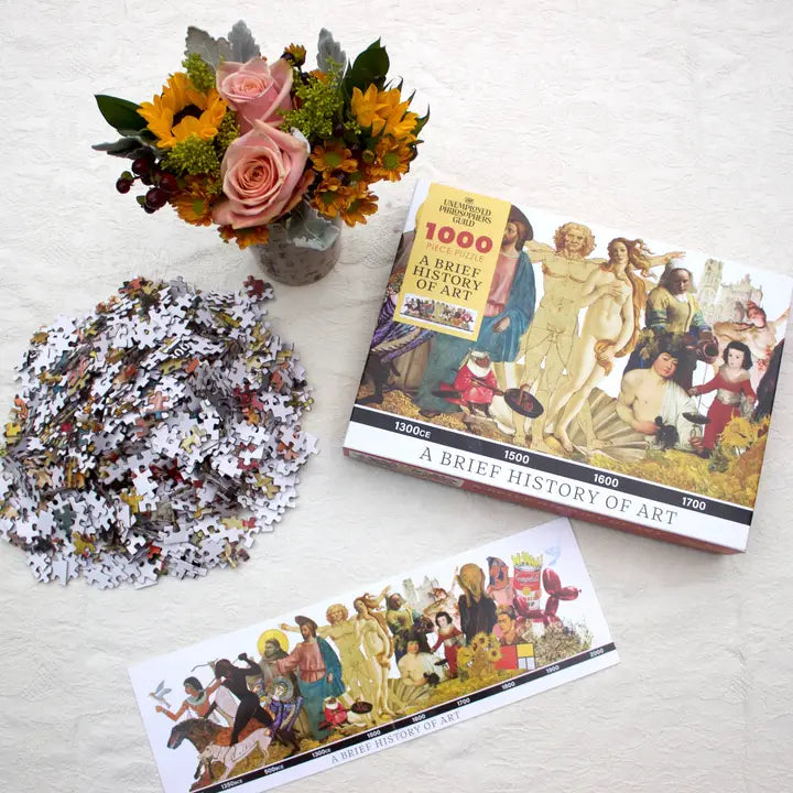 Brief History of Art 1000 Piece Jigsaw Puzzle