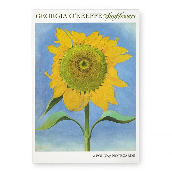 Georgia O'Keeffe: Sunflowers Notecard Folio