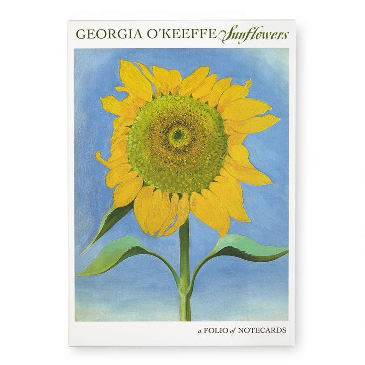 Georgia O'Keeffe: Sunflowers Notecard Folio