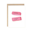 Mistakes Happen Greeting Card