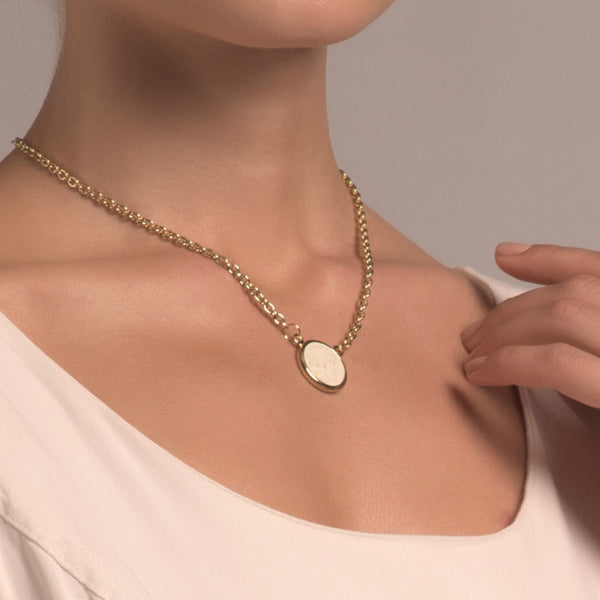 The Grand Tour Collection The Cupid Seller in Black Necklace