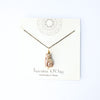 Sitting Cat Simple Statement Necklace