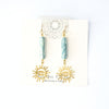Starburst Bright Eyes Bead Earrings