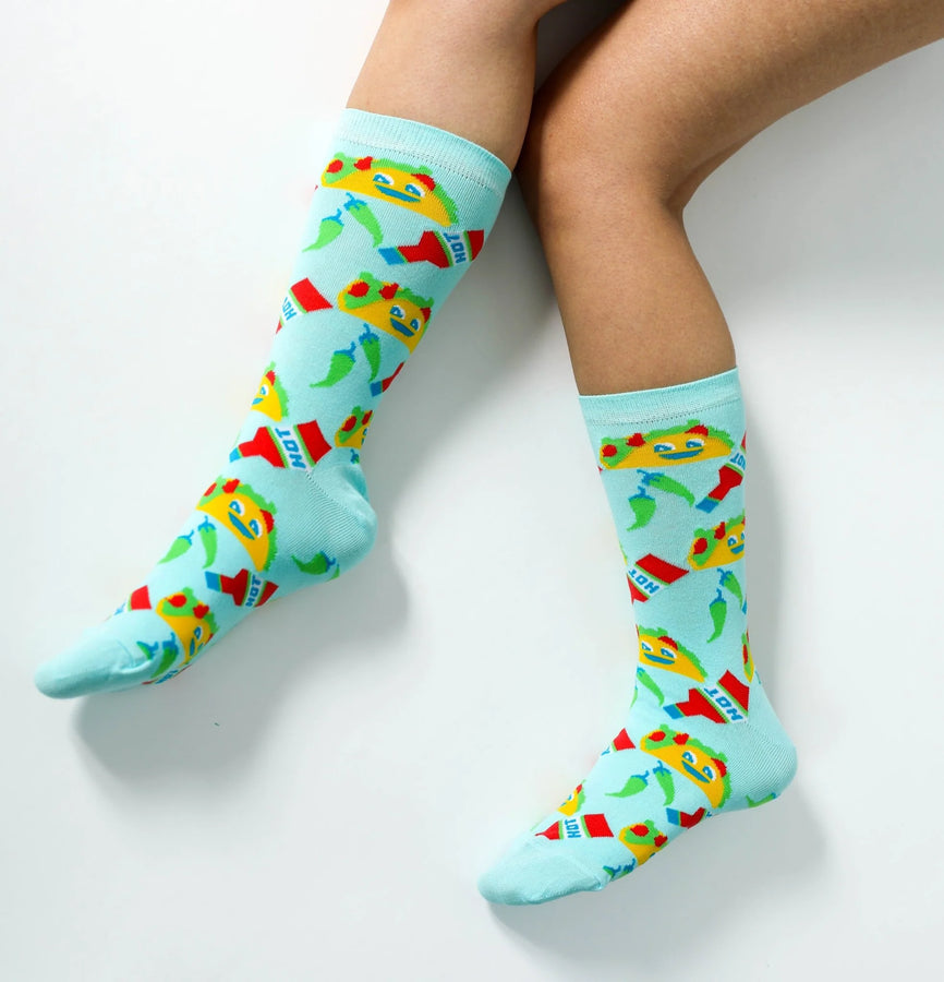 Women's Taco Crew Socks