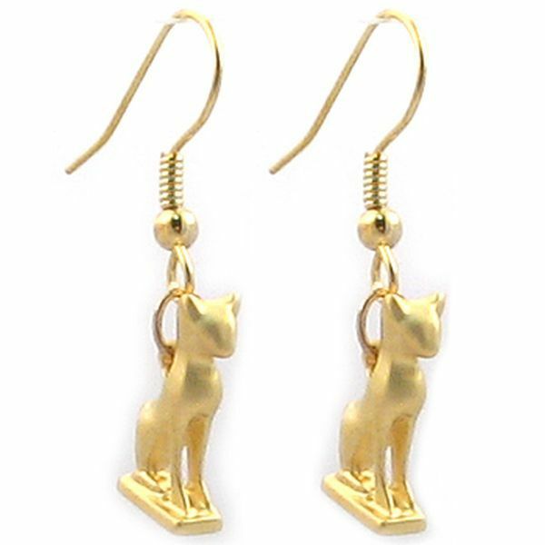 Bastet Cat Earrings