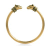 Gold Egyptian Cat Head Bracelet