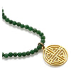 Shou Symbol w/ Jade Necklace