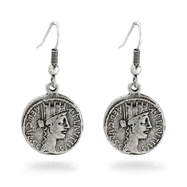 Tyche Roman Coin Earrings.jpg?0