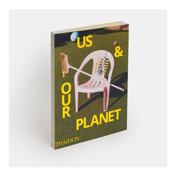 Us and Our Planet book cover with chair and broom on cover