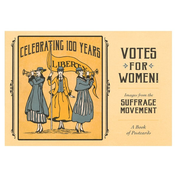 Vintage inspired postcards from the suffrage movement