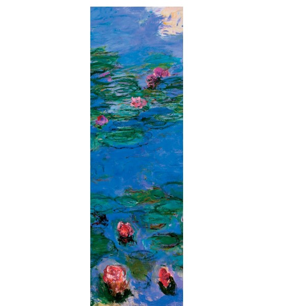 Bookmark of Monet's water lilies 